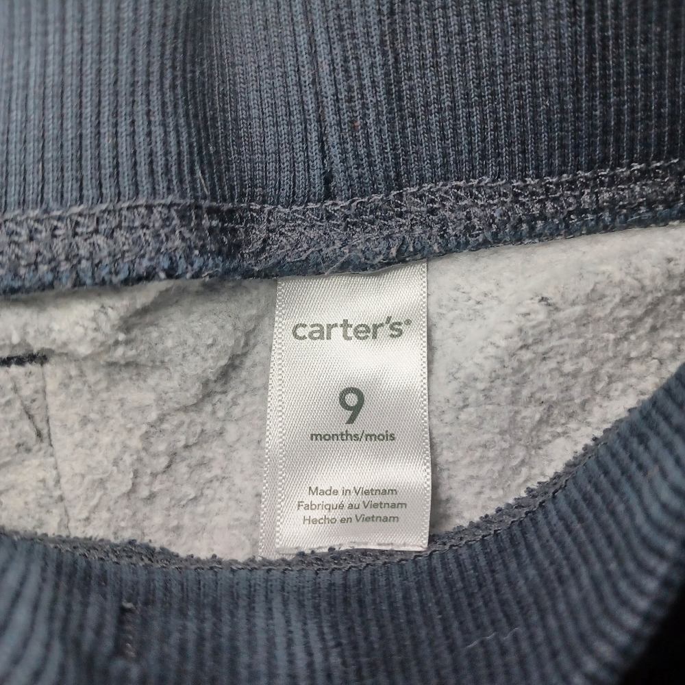 Navy Blue Sweatpants size 9M - Picture 7 of 7